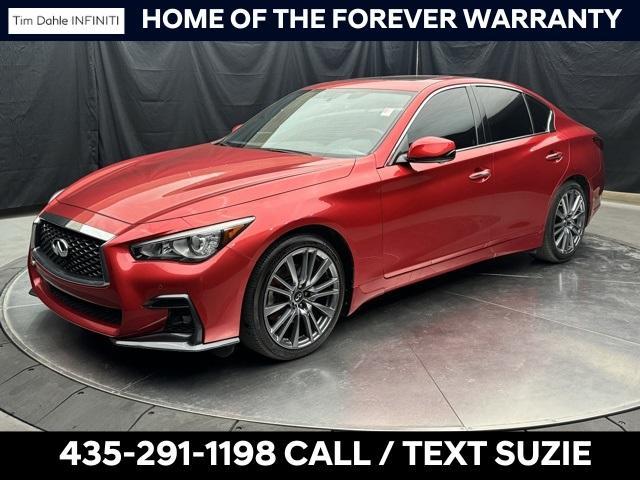 used 2021 INFINITI Q50 car, priced at $27,511