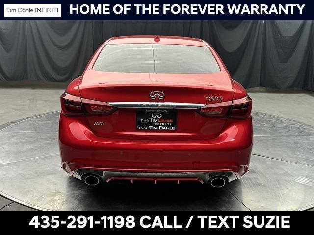 used 2021 INFINITI Q50 car, priced at $27,511