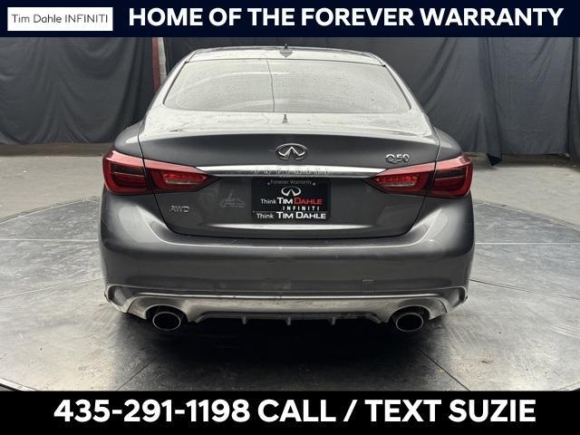 used 2021 INFINITI Q50 car, priced at $26,511