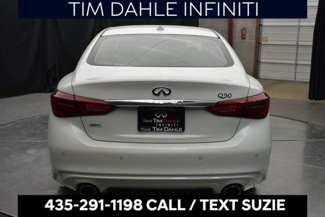 new 2024 INFINITI Q50 car, priced at $47,745