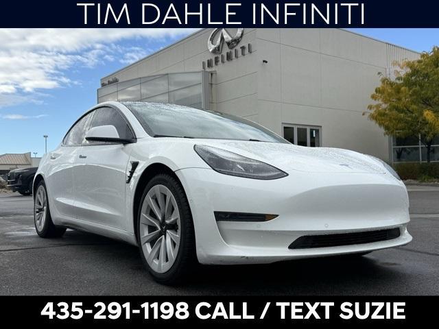 used 2021 Tesla Model 3 car, priced at $23,511