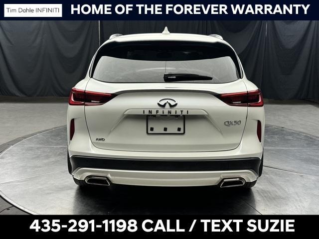 used 2021 INFINITI QX50 car, priced at $25,911