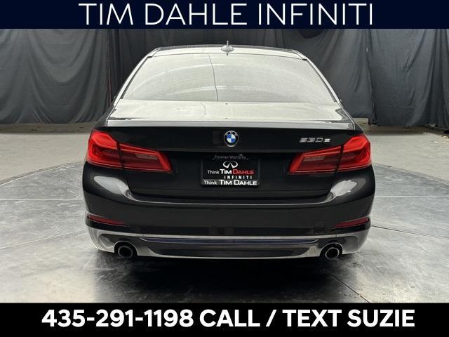 used 2018 BMW 530e car, priced at $19,511