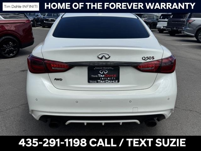 used 2021 INFINITI Q50 car, priced at $35,211