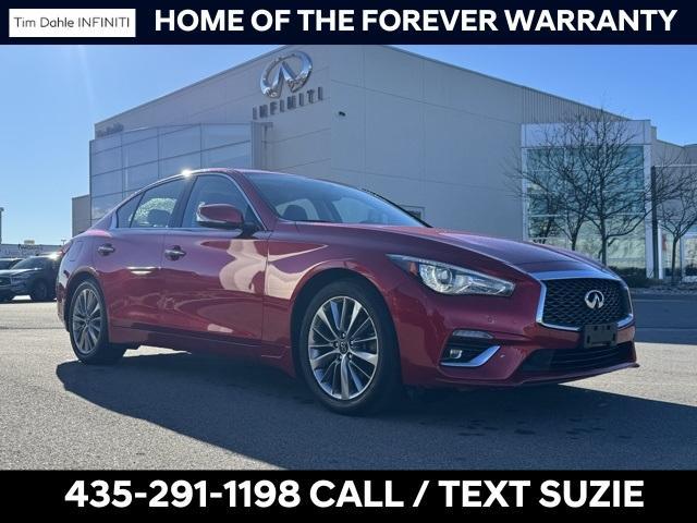 used 2022 INFINITI Q50 car, priced at $28,991