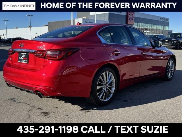 used 2022 INFINITI Q50 car, priced at $28,991