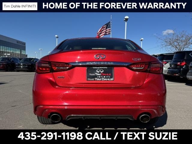 used 2022 INFINITI Q50 car, priced at $28,991