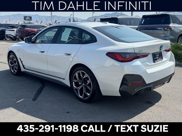 used 2022 BMW i4 Gran Coupe car, priced at $32,138