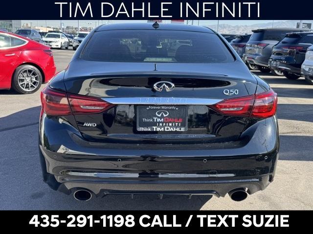 used 2022 INFINITI Q50 car, priced at $31,211