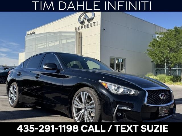 used 2022 INFINITI Q50 car, priced at $31,211