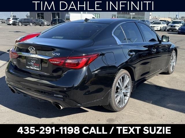 used 2022 INFINITI Q50 car, priced at $31,211