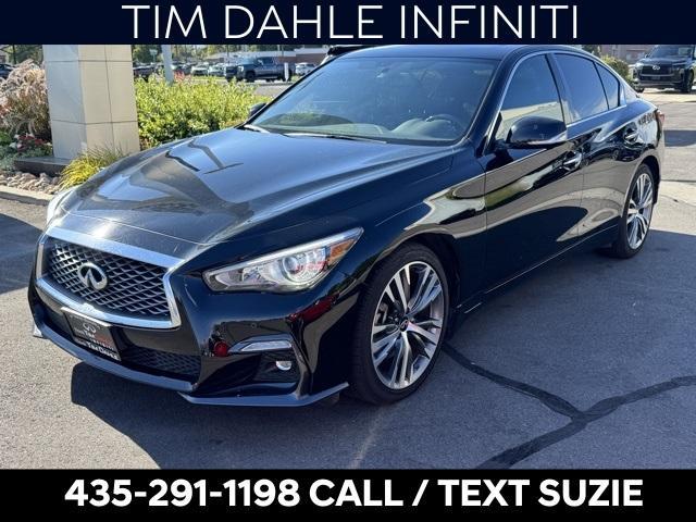 used 2022 INFINITI Q50 car, priced at $31,211