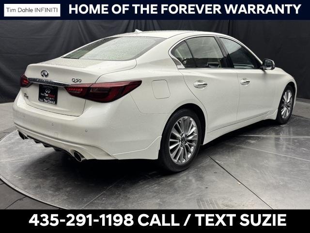 used 2021 INFINITI Q50 car, priced at $26,991