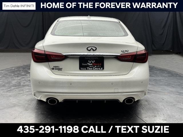 used 2021 INFINITI Q50 car, priced at $26,991