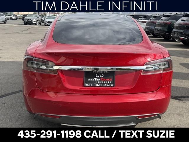 used 2015 Tesla Model S car, priced at $14,963