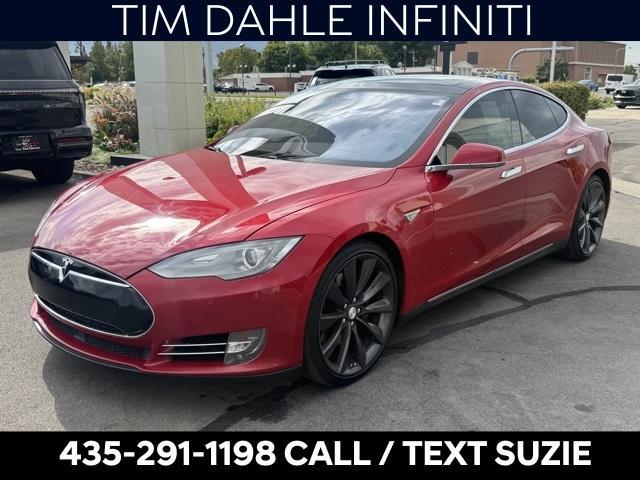 used 2015 Tesla Model S car, priced at $14,963