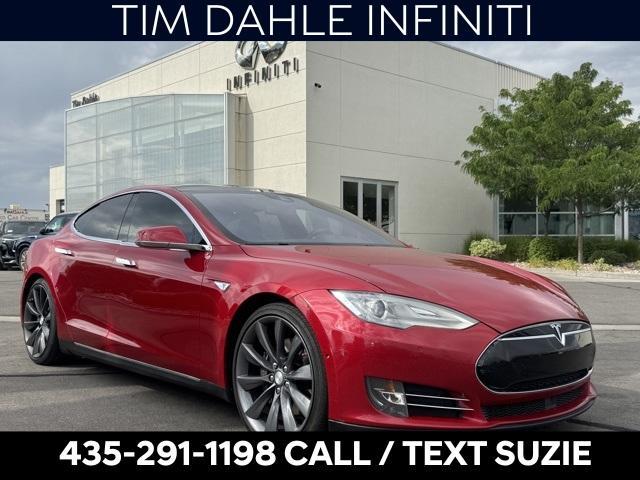 used 2015 Tesla Model S car, priced at $14,963