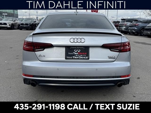 used 2018 Audi A4 car, priced at $15,672