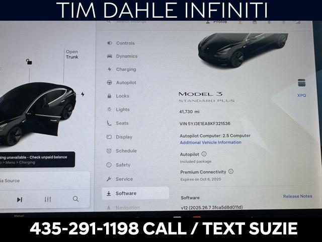 used 2019 Tesla Model 3 car, priced at $21,511