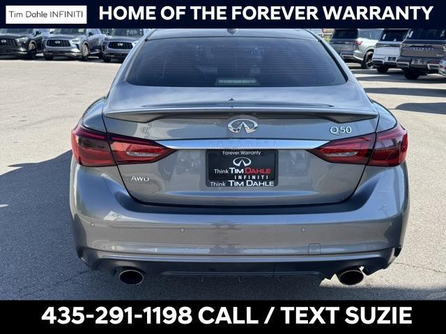 used 2024 INFINITI Q50 car, priced at $38,726