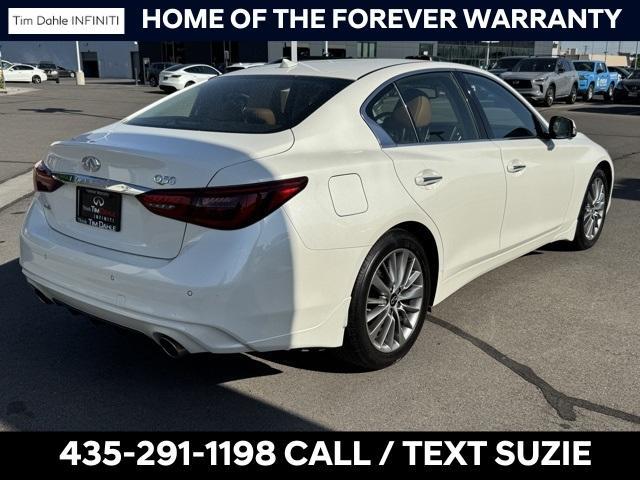 used 2023 INFINITI Q50 car, priced at $34,991