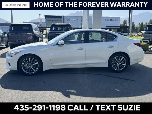 used 2023 INFINITI Q50 car, priced at $34,991