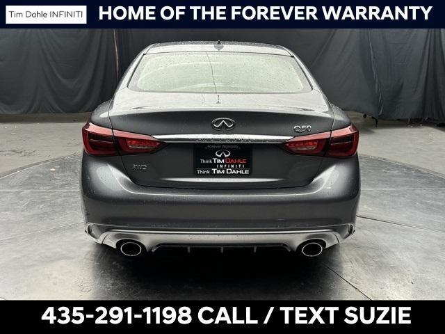 used 2021 INFINITI Q50 car, priced at $27,511