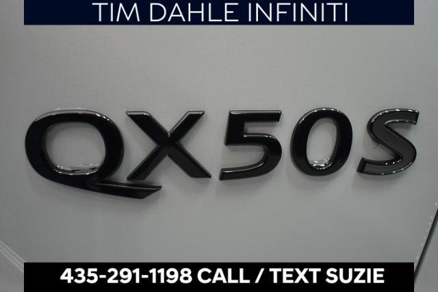 new 2025 INFINITI QX50 car, priced at $55,200