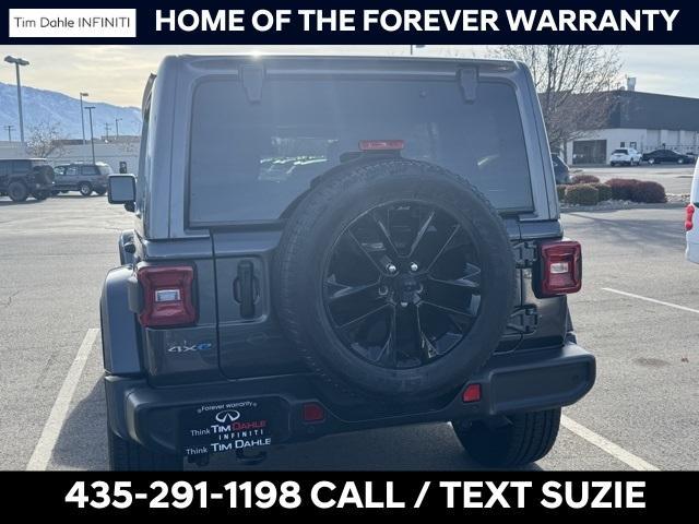 used 2021 Jeep Wrangler Unlimited 4xe car, priced at $29,211