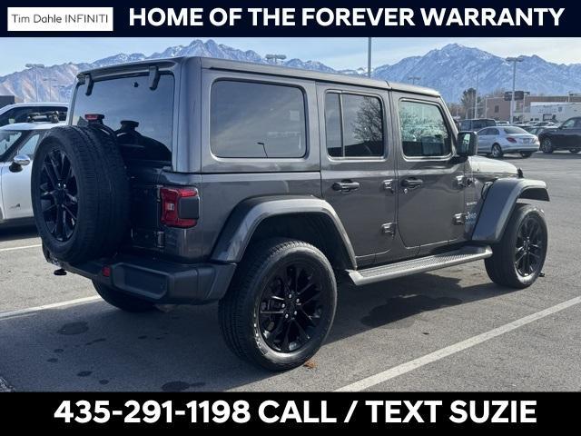 used 2021 Jeep Wrangler Unlimited 4xe car, priced at $29,211