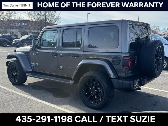 used 2021 Jeep Wrangler Unlimited 4xe car, priced at $29,211