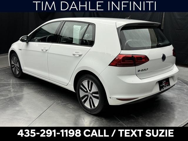 used 2016 Volkswagen e-Golf car, priced at $10,566