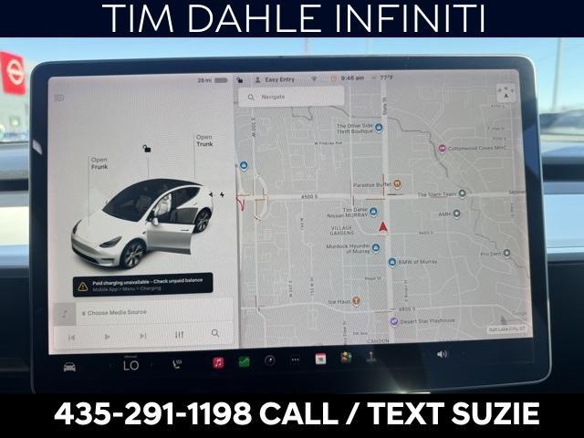 used 2020 Tesla Model Y car, priced at $23,963