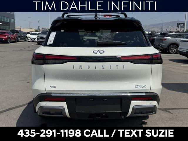 new 2025 INFINITI QX60 car, priced at $69,550
