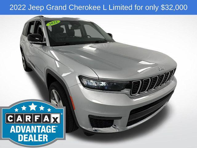 used 2022 Jeep Grand Cherokee L car, priced at $32,000