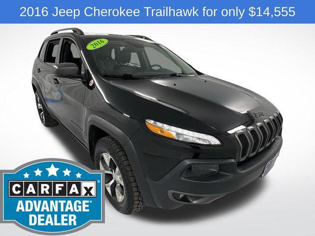 used 2016 Jeep Cherokee car, priced at $14,555