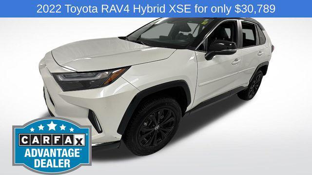 used 2022 Toyota RAV4 Hybrid car, priced at $30,789