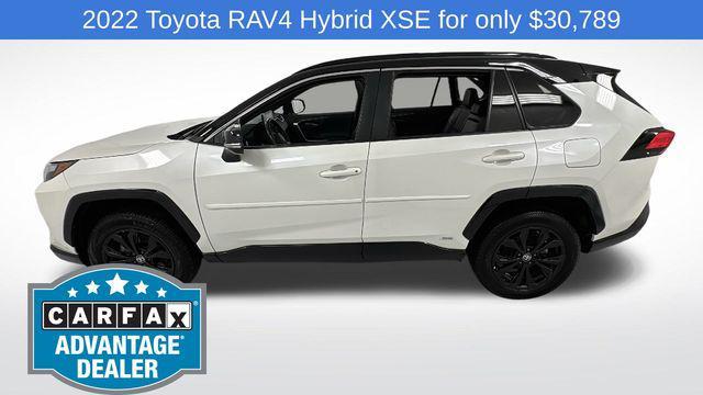 used 2022 Toyota RAV4 Hybrid car, priced at $30,789