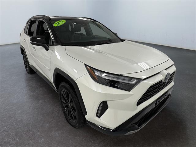 used 2022 Toyota RAV4 Hybrid car, priced at $31,000