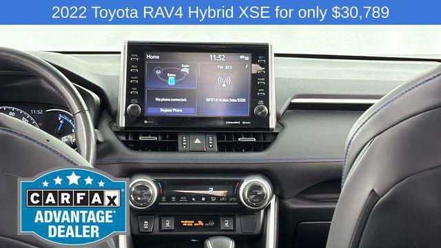 used 2022 Toyota RAV4 Hybrid car, priced at $30,789