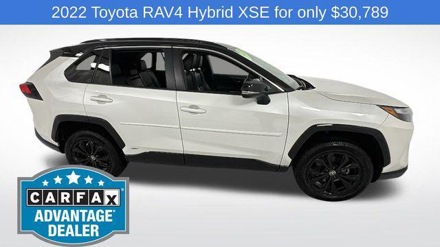 used 2022 Toyota RAV4 Hybrid car, priced at $30,789