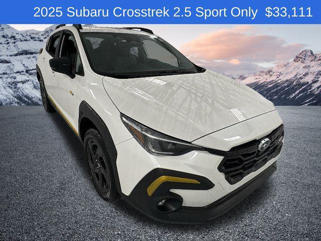 new 2025 Subaru Crosstrek car, priced at $33,111