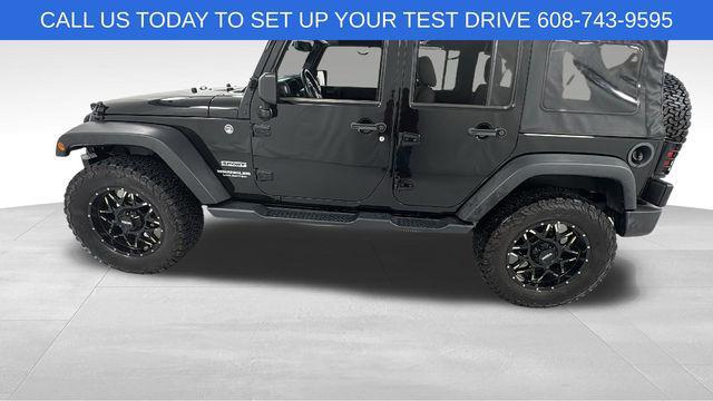 used 2015 Jeep Wrangler Unlimited car, priced at $20,780