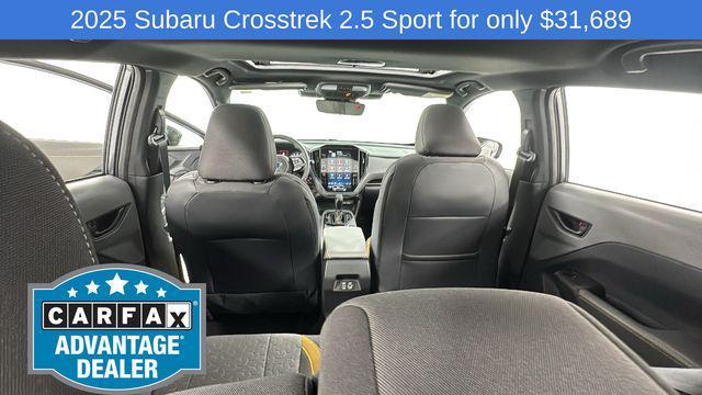 new 2025 Subaru Crosstrek car, priced at $31,689