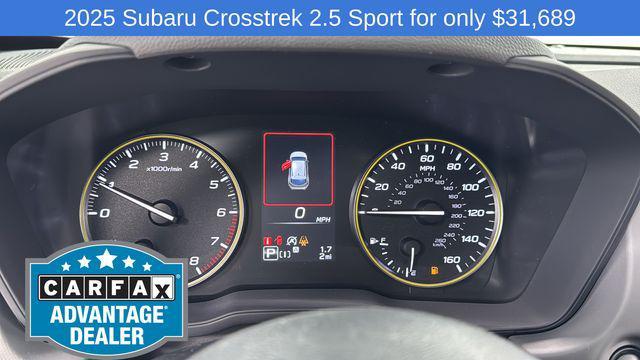 new 2025 Subaru Crosstrek car, priced at $31,689