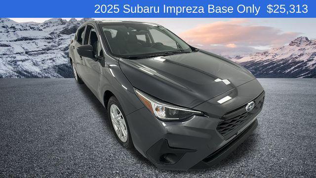 new 2025 Subaru Impreza car, priced at $25,313