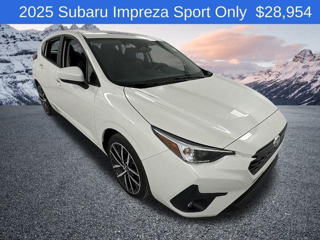 new 2025 Subaru Impreza car, priced at $28,954