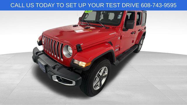 used 2021 Jeep Wrangler Unlimited car, priced at $35,000