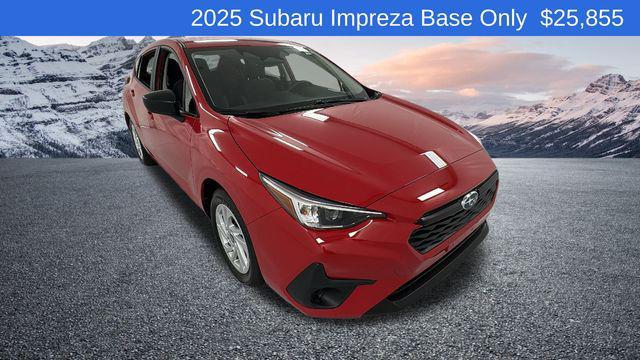 new 2025 Subaru Impreza car, priced at $25,855