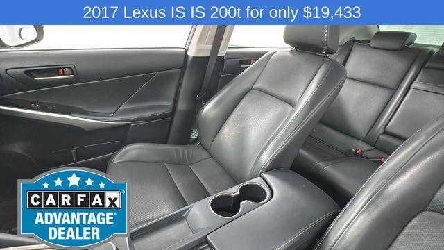 used 2017 Lexus IS 200t car, priced at $19,433